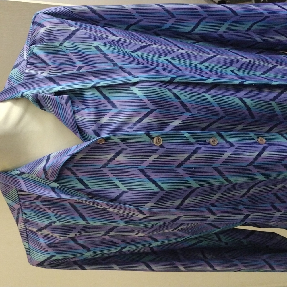 Vintage Chevron Blouse